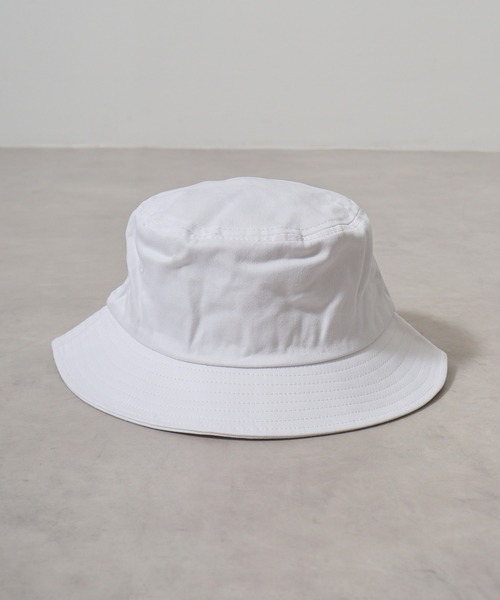 セール】Ree&Mee モノトーン ロゴ 立体刺繍 HAT バケットハット
