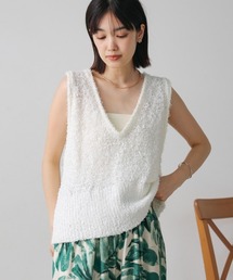 Bou Jeloud | リボンヤーンニットベスト(ベスト)