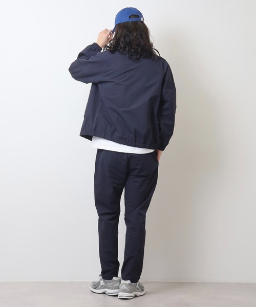 MMMM(エムエムエムエム)の「MMMM ナイロンストレッチセットアップ/トラックトップ/切替パンツ(セットアップ・メンズ・ブラック/ネイビー/カーキ・L/M)」の21枚目の写真