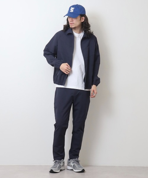 MMMM(エムエムエムエム)の「MMMM ナイロンストレッチセットアップ/トラックトップ/切替パンツ(セットアップ・メンズ・ブラック/ネイビー/カーキ・L/M)」の19枚目の写真