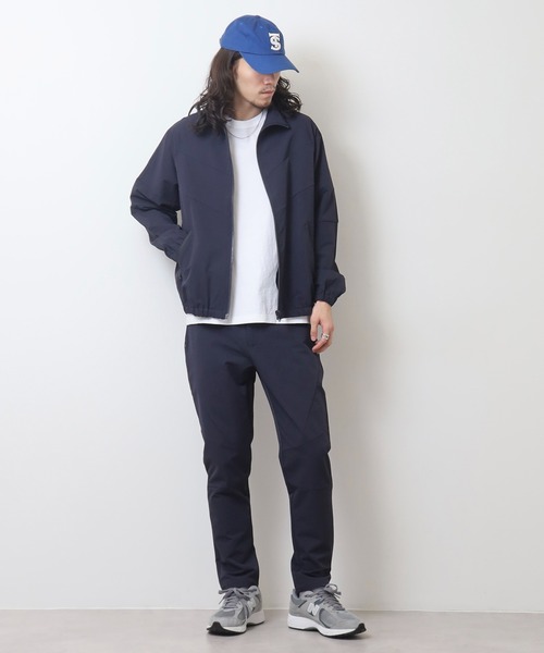 MMMM(エムエムエムエム)の「MMMM ナイロンストレッチセットアップ/トラックトップ/切替パンツ(セットアップ・メンズ・ブラック/ネイビー/カーキ・L/M)」の20枚目の写真