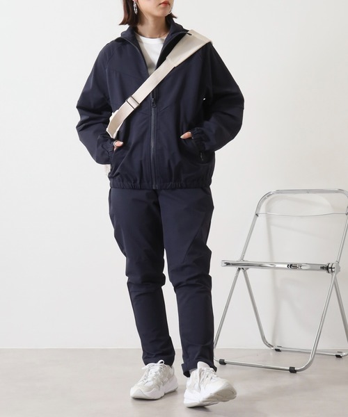 MMMM(エムエムエムエム)の「MMMM ナイロンストレッチセットアップ/トラックトップ/切替パンツ(セットアップ・メンズ・ブラック/ネイビー/カーキ・L/M)」の16枚目の写真