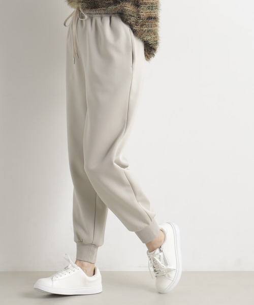 FOUND GOOD（ファウンドグッド）の「ポンチジョガーパンツ（その他パンツ・レディース・ブラウン系3/アイボリー/ブラック/ネイビー・S/L/M）」の14枚目の写真