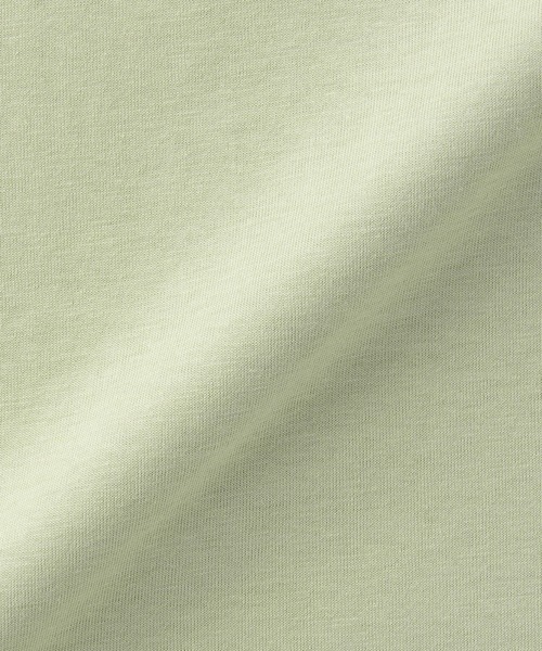 無印良品（ムジルシリョウヒン）の「紳士　天竺編みクルーネック長袖Ｔシャツ（Tシャツ/カットソー・メンズ・グレー/ブルー/ブラック/ホワイト/オレンジ系/グリーン系/ダークネイビー・S/M/L/XL）」の13枚目の写真