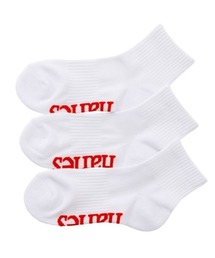 HANES（ヘインズ）の「【HANES/ヘインズ】QUARTER LENGTH SOCKS 3P（ソックス/靴下）」