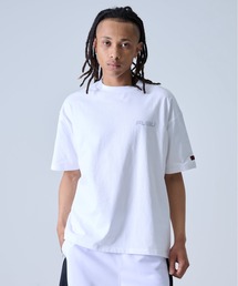 FUBU フブ ブランド ロゴ ラインストーン 刺繍 クルーネック 半袖 Tシャツ ティーシャツ