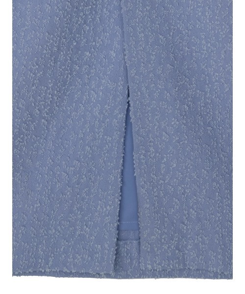 Ameri（アメリ）の「ORIGINAL PUNCHING CHINO DRESS（ワンピース・レディース・ブルー/ブラック/アイボリー・MEDIUM/SMALL）」の8枚目の写真