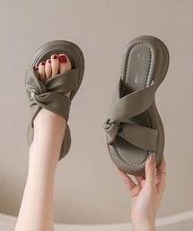 SallyLunn（サリーラン）の「厚底サンダル ミュールサンダル 美脚 夏（サンダル）」