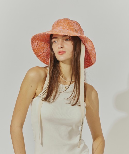 【新品未使用】Chapeau d' O サマーハット セール】Chapeau d' O StrawBraid Casablanca / シャポードオー