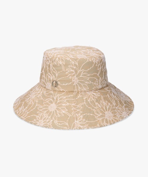 Chapeau d' O(シャポードオー)の「Chapeau d' O Flower EMB Capeline / シャポードオー(ハット・レディース・オレンジ/ベージュ/ブラウン・M/57.5cm)」の13枚目の写真