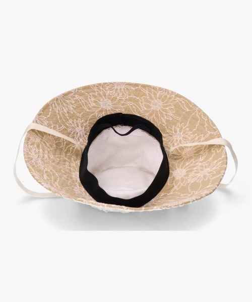 Chapeau d' O(シャポードオー)の「Chapeau d' O Flower EMB Capeline / シャポードオー(ハット・レディース・オレンジ/ベージュ/ブラウン・M/57.5cm)」の19枚目の写真