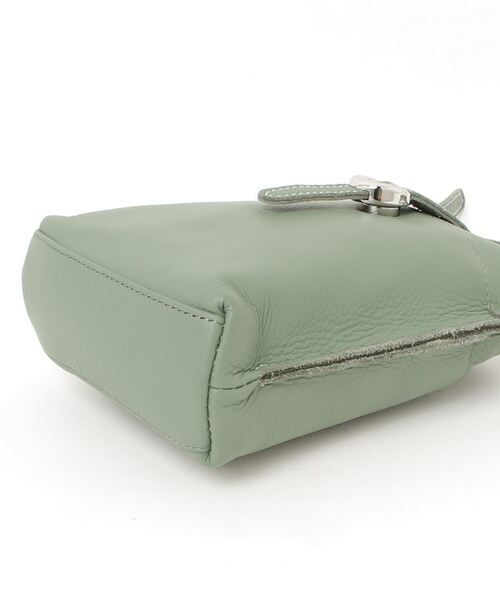 Beau're(ヴュレ)の「【BEAURE/ビュレ】カウレザー ベルト デザイン ワンマイル BAG(ショルダーバッグ・レディース・グレー/ブラック/オリーブ/イエロー・FREE)」の10枚目の写真