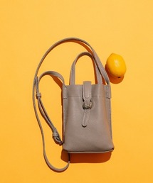 【BEAURE/ビュレ】カウレザー ベルト デザイン ワンマイル BAG