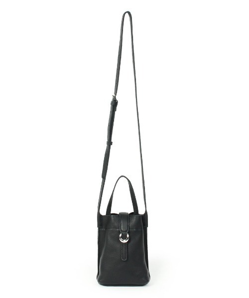 Beau're(ヴュレ)の「【BEAURE/ビュレ】カウレザー ベルト デザイン ワンマイル BAG(ショルダーバッグ・レディース・グレー/ブラック/オリーブ/イエロー・FREE)」の19枚目の写真