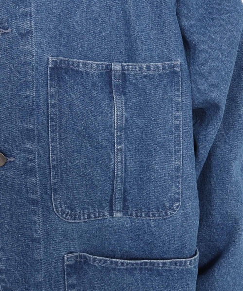 ATTACHMENT デニムカバーオール アタッチメント UNIVERSAL OVERALL / ユニバーサルオーバーオール】12.75oz CONE
