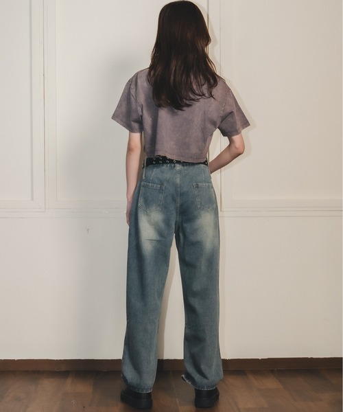 パンツ MAZZ DENIM 505ZX ルーズストレート デニムパンツ ジーンズ セットアップ