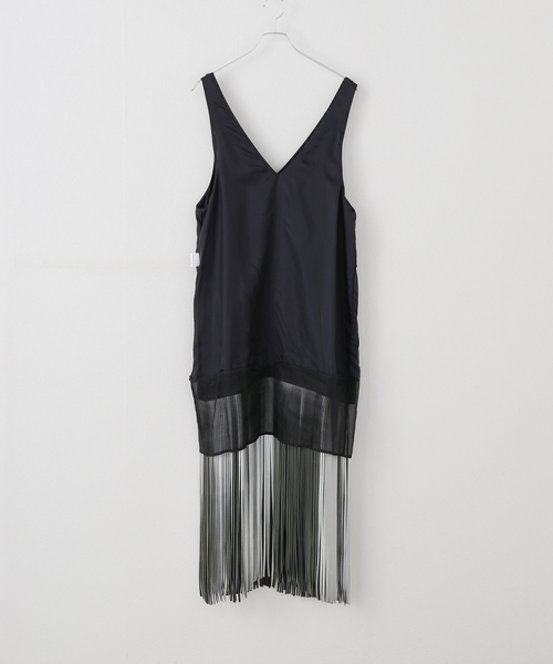 PONTI(ポンティ)の「PONTI 別注 FRINGE DRESS PO2P020:ワンピース(ワンピース・レディース・ネイビー・SMALL/X-SMALL)」の13枚目の写真
