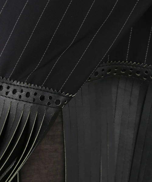 PONTI(ポンティ)の「PONTI 別注 FRINGE DRESS PO2P020:ワンピース(ワンピース・レディース・ネイビー・SMALL/X-SMALL)」の16枚目の写真