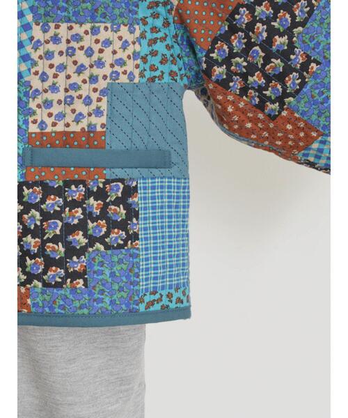 Samansa Mos2（サマンサ モスモス）の「花柄パッチワーク風キルト