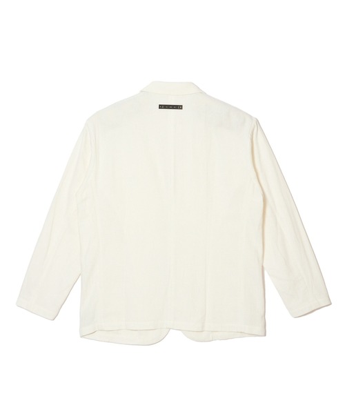 CRIMIE(クライミー)の「JAX 2B BLAZER HEMP COTTON(テーラードジャケット・メンズ・ホワイト/ブラック・XXL/XL/L/M/S)」の5枚目の写真