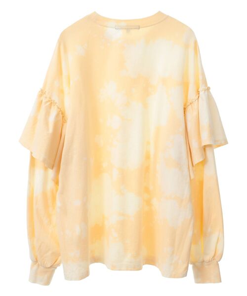 Sugar spoon（シュガースプーン）の「・SUGAR SPOON ブリーチラッフルプルオーバー（スウェット・レディース・グリーン/アイボリー/ピンク/ブラック・FREE）」の19枚目の写真