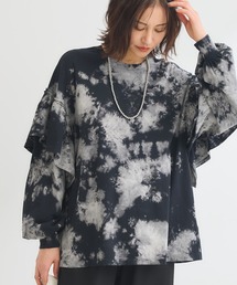 Sugar spoon | ・SUGAR SPOON ブリーチラッフルプルオーバー(スウェット)