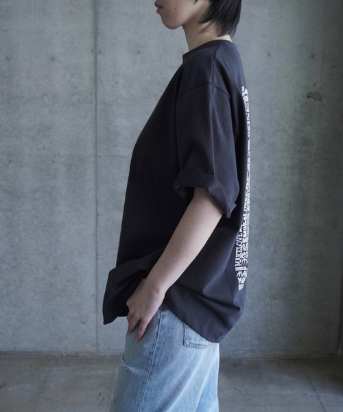 k3&co.(ケイスリーアンドコー)の「【MAKE LOVE】PRINT TEE/Charcoal Body(Tシャツ/カットソー・レディース・ホワイト・ONE SIZE)」の12枚目の写真