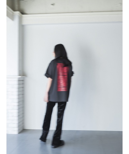 k3&co.(ケイスリーアンドコー)の「【MAKE LOVE】PRINT TEE/Charcoal Body(Tシャツ/カットソー・レディース・ホワイト・ONE SIZE)」の8枚目の写真