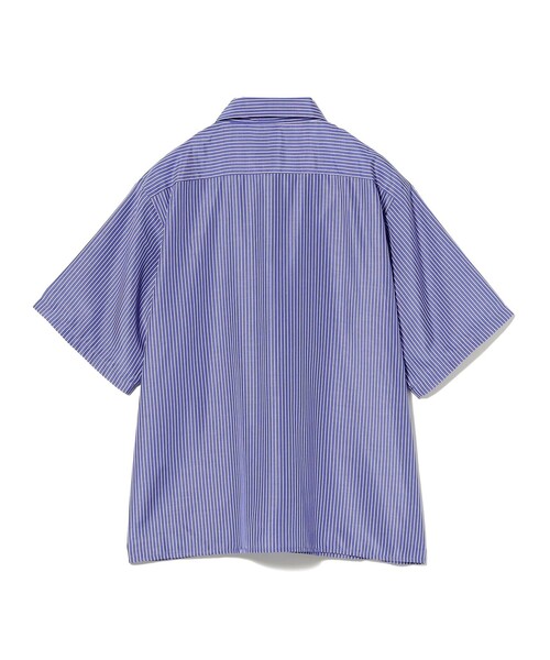 UNIVERSAL OVERALL（ユニバーサルオーバーオール）の「【別注】UNIVERSAL OVERALL / Work Shirt（シャツ/ブラウス・メンズ・ホワイト/ブルー・SMALL/MEDIUM/LARGE/X-LARGE）」の5枚目の写真