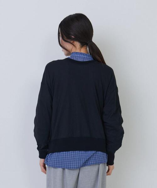 【新品タグ付】ADIEU TRISTESSE LOISIR カーディガン 2WAY】エステルコットン地柄カーディガン｜BIGI online store