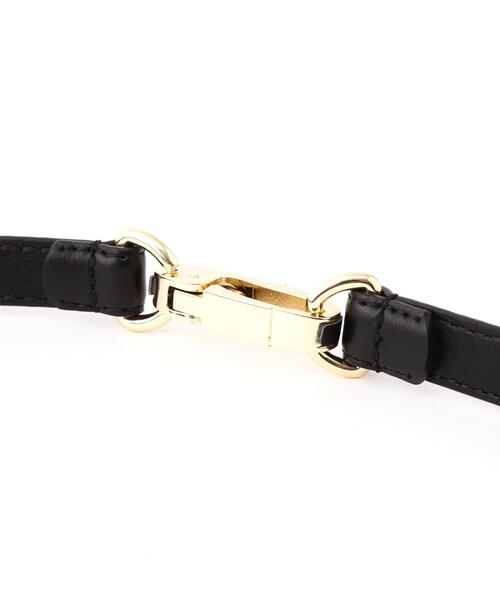 EDIT COLOGNE（エディットコロン）の「オーバルパーツスライドベルト（ベルト・レディース・ベージュ/ブラウン/ブラック・ﾌﾘ-）」の8枚目の写真