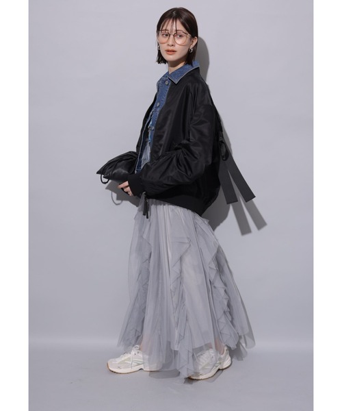 Arpege story（アルページュストーリー）の「ラッフルチュールスカート