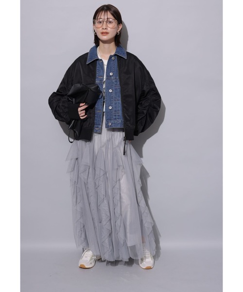 Arpege story（アルページュストーリー）の「ラッフルチュールスカート