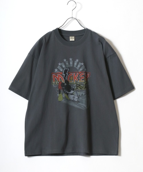 Disney tシャツ Disney/ディズニー ミッキーマウス オーバー