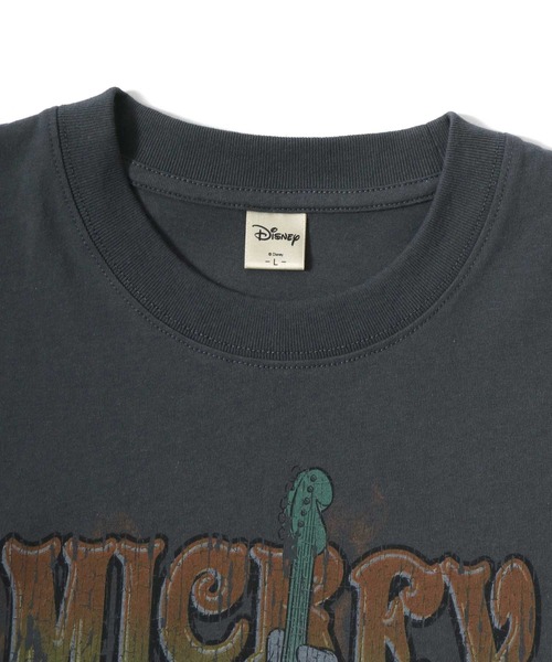 Disney(ディズニー)の「Disney/ディズニー ミッキーマウス オーバーサイズ ピグメント風 ヴィンテージ フロント バックプリント半袖Tシャツ レディース メンズ(Tシャツ/カットソー・レディース・ブラック系その他2/ブラック系その他/ブラック系その他3/ブラック系その他5/ブラック系その他4/ブラック系その他6・M/L/LL)」の15枚目の写真