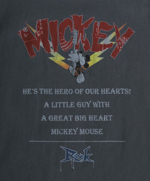 Disney(ディズニー)の「Disney/ディズニー ミッキーマウス オーバーサイズ ピグメント風 ヴィンテージ フロント バックプリント半袖Tシャツ レディース メンズ(Tシャツ/カットソー・レディース・ブラック系その他2/ブラック系その他/ブラック系その他3/ブラック系その他5/ブラック系その他4/ブラック系その他6・M/L/LL)」の18枚目の写真