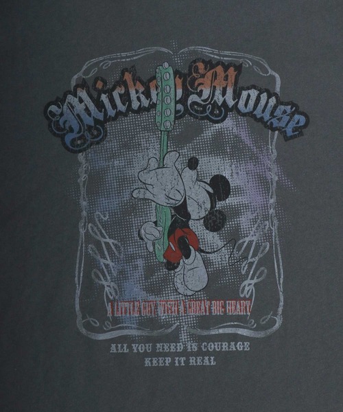 Disney(ディズニー)の「Disney/ディズニー ミッキーマウス オーバーサイズ ピグメント風 ヴィンテージ フロント バックプリント半袖Tシャツ レディース メンズ(Tシャツ/カットソー・レディース・ブラック系その他2/ブラック系その他/ブラック系その他3/ブラック系その他5/ブラック系その他4/ブラック系その他6・M/L/LL)」の21枚目の写真