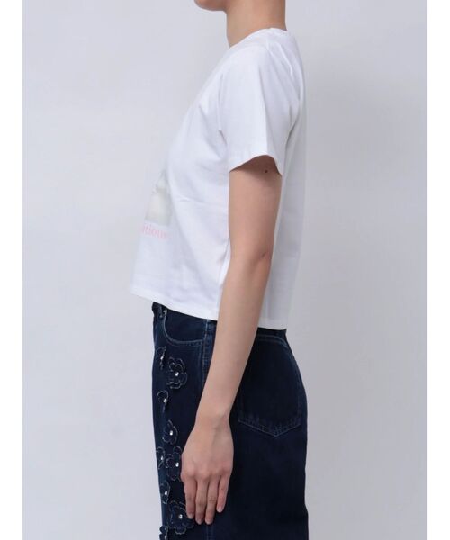 CALNAMUR(カルナムール)の「キャットTシャツ(Tシャツ/カットソー・レディース・ホワイト/イエロー/ピンク・FREE)」の9枚目の写真