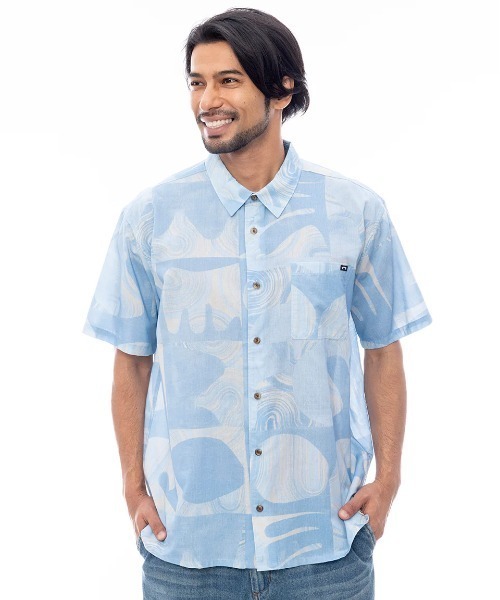 BILLABONG Mens ELEMENTS WOVEN SHIRT SS — рубашка с коротким рукавом 2025 весна/лето, Bilabong цельная серия