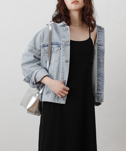 COLONY 2139（コロニートゥーワンスリーナイン）の「ドレープブロードフレアキャミワンピース（ワンピース・レディース・ブラック・FREE）」の16枚目の写真