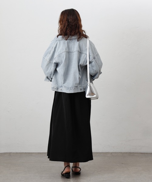 COLONY 2139（コロニートゥーワンスリーナイン）の「ドレープブロードフレアキャミワンピース（ワンピース・レディース・ブラック・FREE）」の12枚目の写真