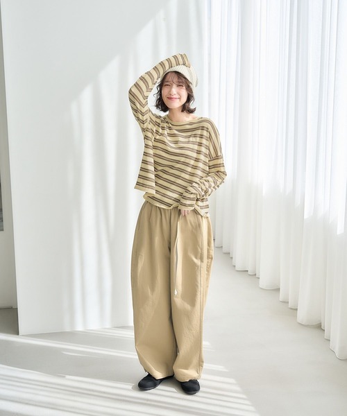 studio CLIP（スタディオクリップ）の「《days》16ゲージアソートプルオーバー（Tシャツ/カットソー・レディース・その他1/その他2/その他3/ブラック・FREE）」の10枚目の写真