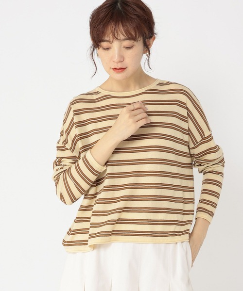 studio CLIP（スタディオクリップ）の「《days》16ゲージアソートプルオーバー（Tシャツ/カットソー・レディース・その他1/その他2/その他3/ブラック・FREE）」の6枚目の写真