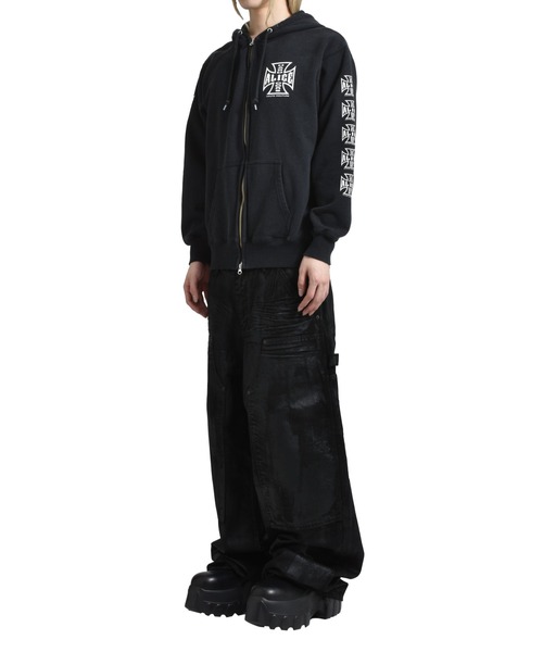 House of errors hoodie似　ダブルジップパーカー WISH FOR EVER（ウィッシュフォーエバー）の「HEAVY WEIGHT