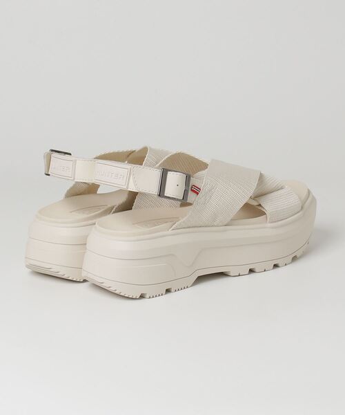 HUNTER(ハンター)の「【HUNTER】 U CITY REBEL WEBBING CROSS-OVER SANDAL シティレーベルウェビィングクロスオーバーサンダル(サンダル・レディース・クリーム・5/6/4)」の11枚目の写真