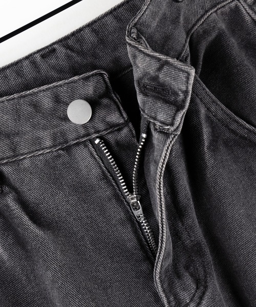 me+em select(ミームセレクト)の「※※【 4size 】ヴィンテージサイドベルテッドカーゴデニム / vintage side belted cargo denim(デニムパンツ・レディース・ブラック・SMALL/MEDIUM/LARGE/X-LARGE)」の18枚目の写真