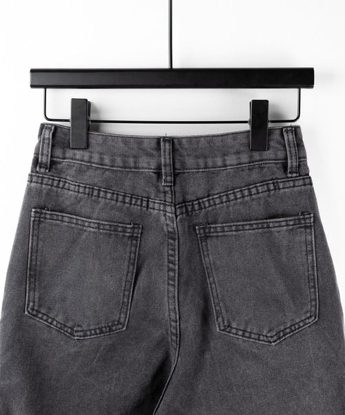 me+em select(ミームセレクト)の「※※【 4size 】ヴィンテージサイドベルテッドカーゴデニム / vintage side belted cargo denim(デニムパンツ・レディース・ブラック・SMALL/MEDIUM/LARGE/X-LARGE)」の21枚目の写真