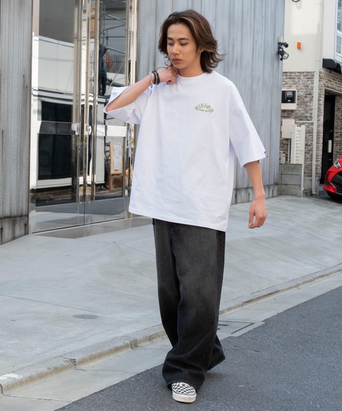 VISION STREET WEAR(ヴィジョンストリートウェア)の「∴WEGO/別注VISIONエンジェルグラフィックT(Tシャツ/カットソー・メンズ・ホワイト/ブラック・MEDIUM/LARGE)」の3枚目の写真