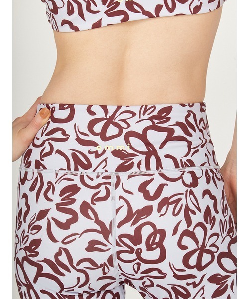 emmi（エミ）の「プルメリアアートレギンス（レギンス/スパッツ・レディース・ネイビー/ホワイト/ライトブルー・0/1）」の13枚目の写真