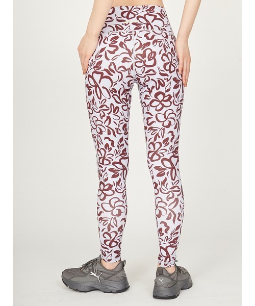 emmi（エミ）の「プルメリアアートレギンス（レギンス/スパッツ・レディース・ネイビー/ホワイト/ライトブルー・0/1）」の9枚目の写真